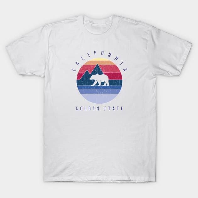 Caifornia bear T-Shirt by Dennson Creative